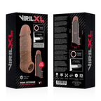 VIRILXL - FLÜSSIGKEITS-SILIKON-PENISVERLÄNGERUNG V7 BRAUN