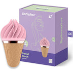 SATISFYER - SPINNATOR SWEET TREAT BRUN & ROSE