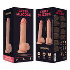 CYBER SILICOCK - FREEMAN SILICONE LIQUIDE SOUPLE ULTRA RÉALISTE 20 CM -O- 3.8 CM