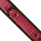 FETISH SUBMISSIVE DARK ROOM - COLLIER CHAÎNE DOUBLURE EN NÉOPRÈNE