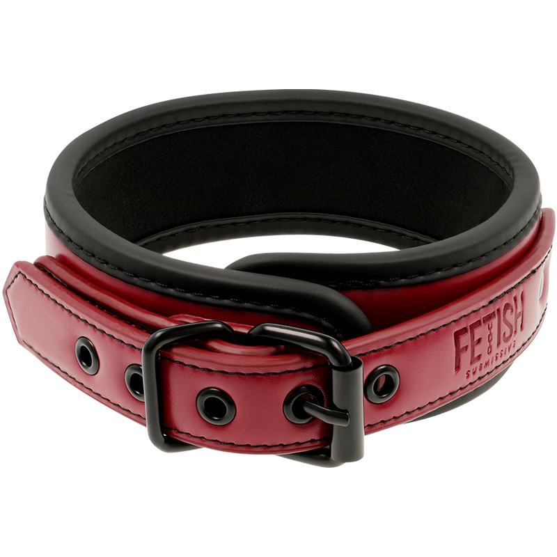 FETISCH SUBMISSIV DARK ROOM – HALSBAND KETTE NEOPRENFUTTER