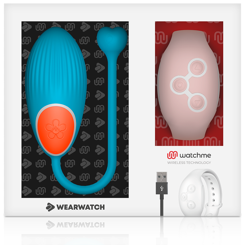 WEARWATCH - FERNBEDIENUNG WATCHME BLAUES / ROSA EI-TECHNOLOGIE