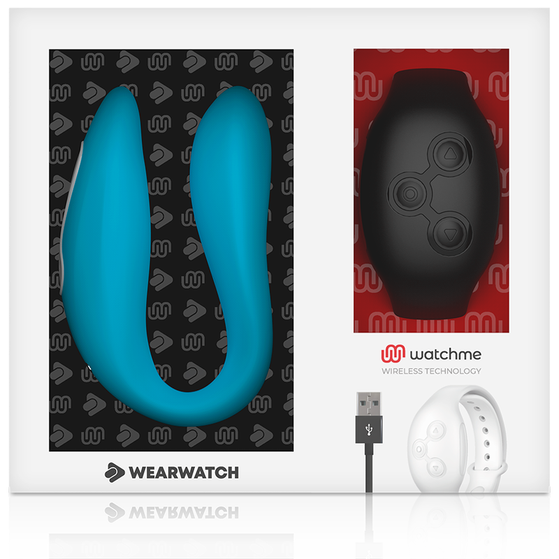 WEARWATCH - WATCHME DOPPELTECHNOLOGIE-VIBRATOR INDIGO / JET