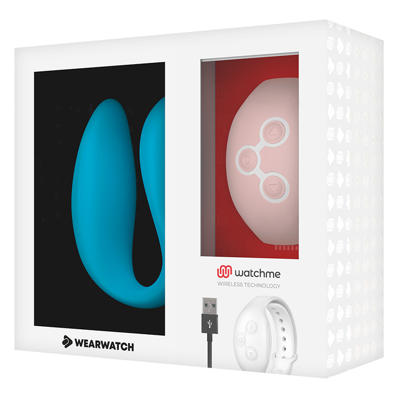 WEARWATCH - WATCHME DOPPELTECHNOLOGIE-VIBRATOR INDIGO / ROSA