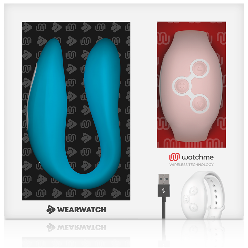 WEARWATCH - WATCHME DOPPELTECHNOLOGIE-VIBRATOR INDIGO / ROSA