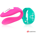 WEARWATCH - WATCHME DOPPELTECHNOLOGIE-VIBRATOR FUCHSIA / MEERWASSER
