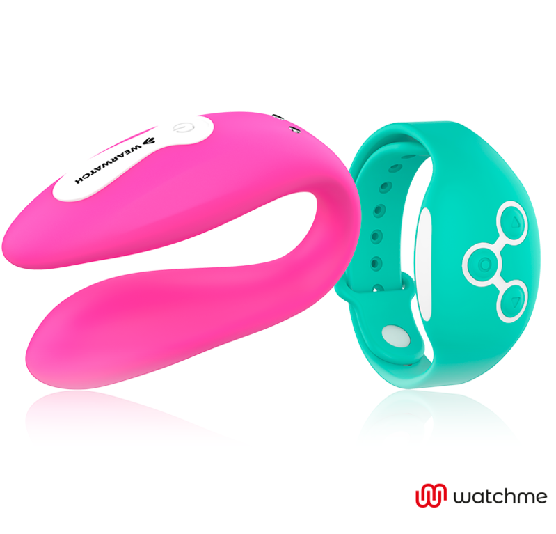 WEARWATCH - WATCHME DOPPELTECHNOLOGIE-VIBRATOR FUCHSIA / MEERWASSER