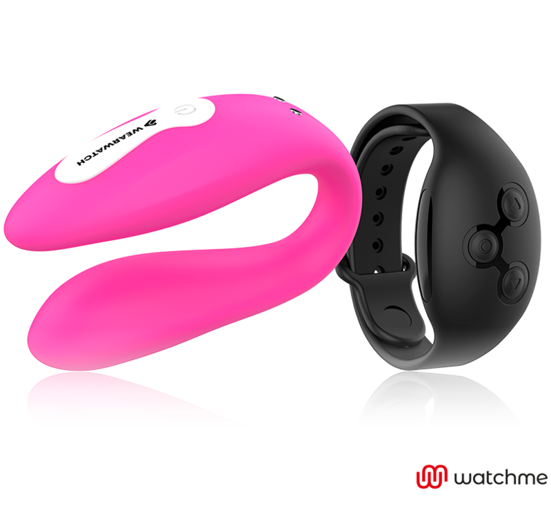 WEARWATCH - DOPPELTECHNOLOGIE-VIBRATOR WATCHME FUCHSIA/AZABACHE