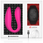WEARWATCH - DOPPELTECHNOLOGIE-VIBRATOR WATCHME FUCHSIA/AZABACHE