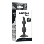 ADDICTED TOYS - ANALPLUG 12 CM SCHWARZ