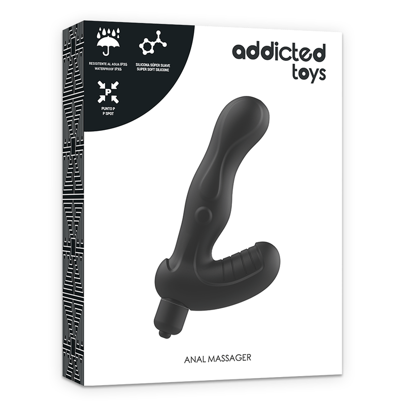 ADDICTED TOYS - P-SPOT VIBE ANALE PROSTATASTIMULATOR AUS SILIKON