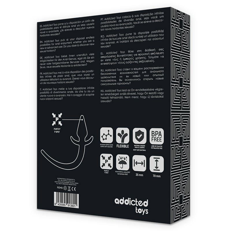 ADDICTED TOYS - SILIKON-ANALLPLUG HUNDEWELPE